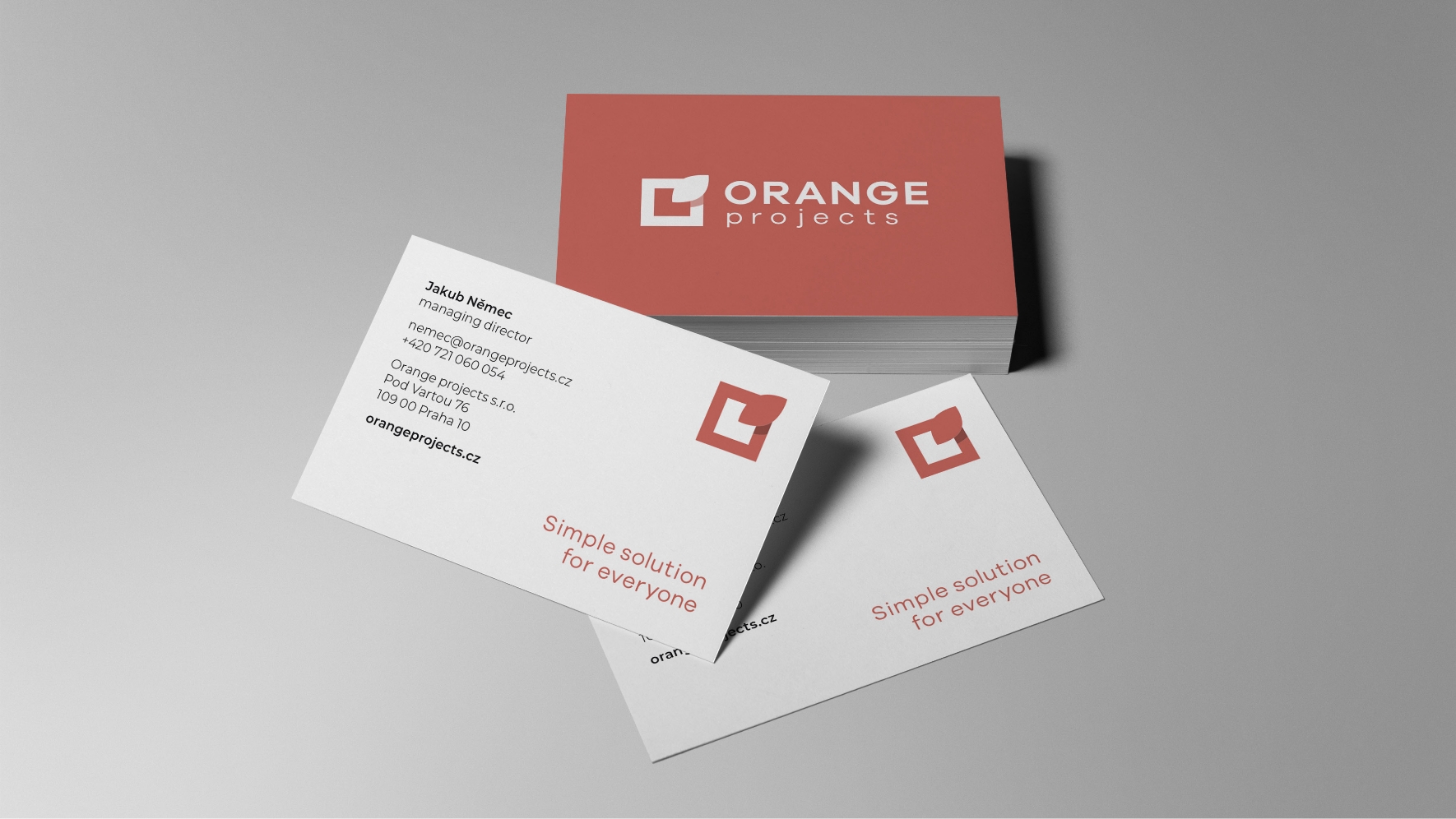 orange branding
